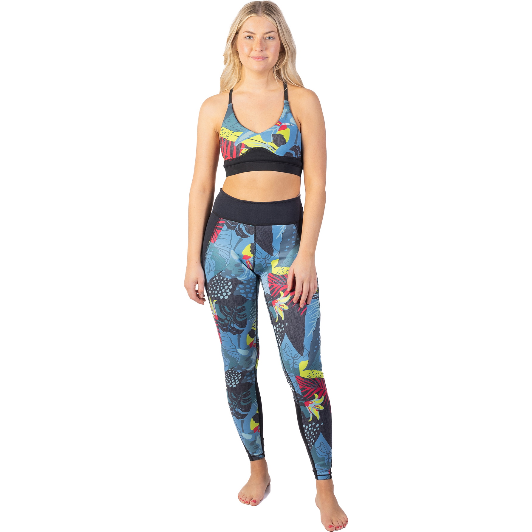 Gul Luna7 Sup Bra La0303-c1 Pour Femme - Tropical / Noir